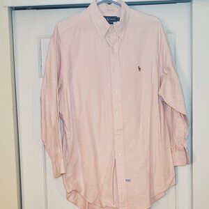 Ralph Lauren L/S Men's Button Down Shirt - 17.5" - 33"